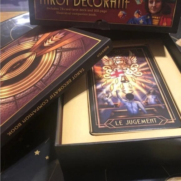 NWB Tarot Decoratif Tarot Cards Deck and Guide Book - Picture 3 of 5